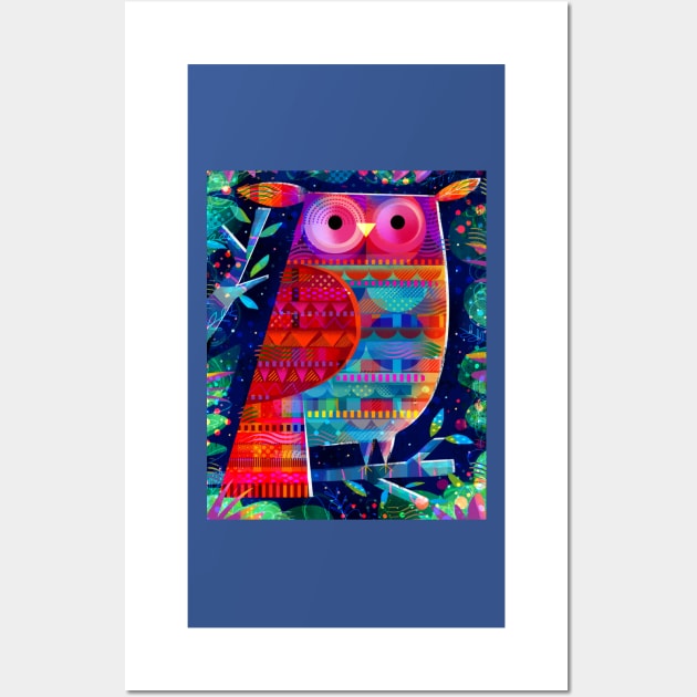 owl Wall Art by Gareth Lucas